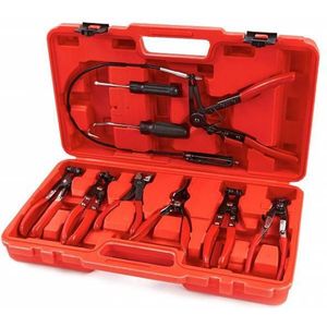 Slangklemmen - Tangen Set - 7 Stuks - Inclusief Transportkoffer