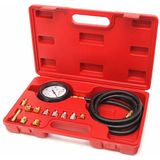 HBM - Universele Oliedruk Tester - Testset - 11 Adapters - Tot 21 Bar