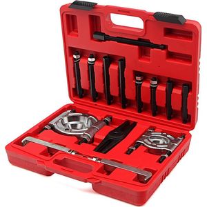 HBM - 14 Delige Lagertrekkerset - Mechanisch - Chroom-vanadium en Chroom-molybdeen
