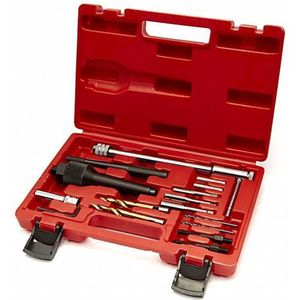 HBM 16-delige gloeibougie trekkerset 8 - 10 mm