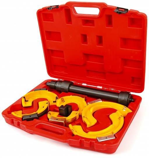 HBM - PROFI Veerspanner Set - 80 tot 265 mm - Inclusief 3 Sets Klemmen