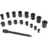 Koppeling - Centreerset 17-Delig - Kunststof Koffer