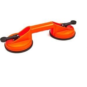 Glasdrager - 2 Zuignappen - Draagkracht 60 kg - Diameter 118 mm