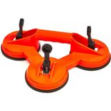 Glasdrager / Zuignap - 3 Zuignappen - 130 kg