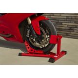 Inrijwielklem Model 1 - Rood - Stalen Structuur - Automatische Werking