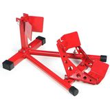 Inrijwielklem Model 1 - Rood - Stalen Structuur - Automatische Werking