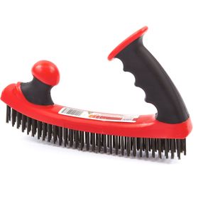 Borstels - Staalborstel - Flexibel - Ergonomisch Handvat - Antislip