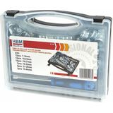 HBM - 50-delige Slangklemmen Assortiment - Transparant - Dopsleutel