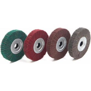 150 mm Lamellen Schuurschijf Bruin voor de Slijpmachine - Gritt 40