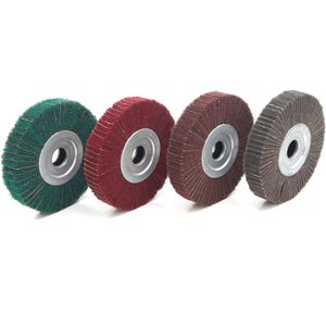 150 mm Lamellen Schuurschijf Grijs voor de Slijpmachine - Gritt 80
