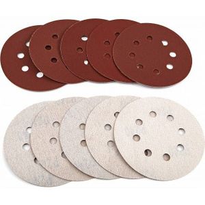 HBM 150 mm Schuurschijven met Klittenband en Gaten