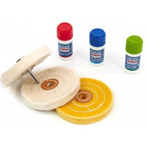 HBM - 7 Delige Polijstset - Kleur - Materiaal