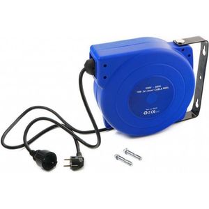HBM - 15 Meter Automatische Stroomhaspel - Kabelhaspel - IP42 - Overbelastingsbeveiliging