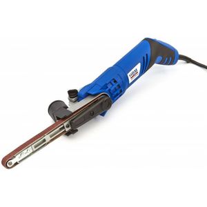 HBM - Powerfile - Elektrische Bandschuurmachine - 260 Watt - Geschikt voor Houten Plinten