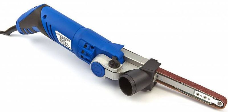 HBM - Powerfile - Elektrische Bandschuurmachine - 260 Watt - Geschikt voor Houten Plinten