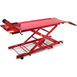 HBM - Motorheftafel - Rood - Hydraulisch - Hefvermogen 450 Kg