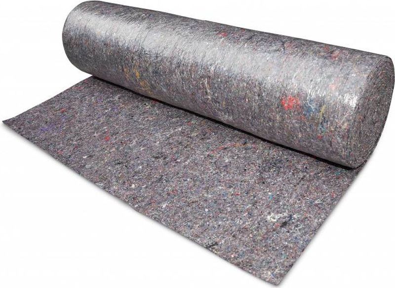 HBM - Stucloper Vilt - Vloerbescherming - 50 Meter x 1 Meter - Polyethyleen