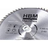 HBM 300 mm HM Cirkelzaagblad met 100 Tanden