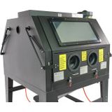 HBM SBC 1200 straalcabine met afzuiging ZWART