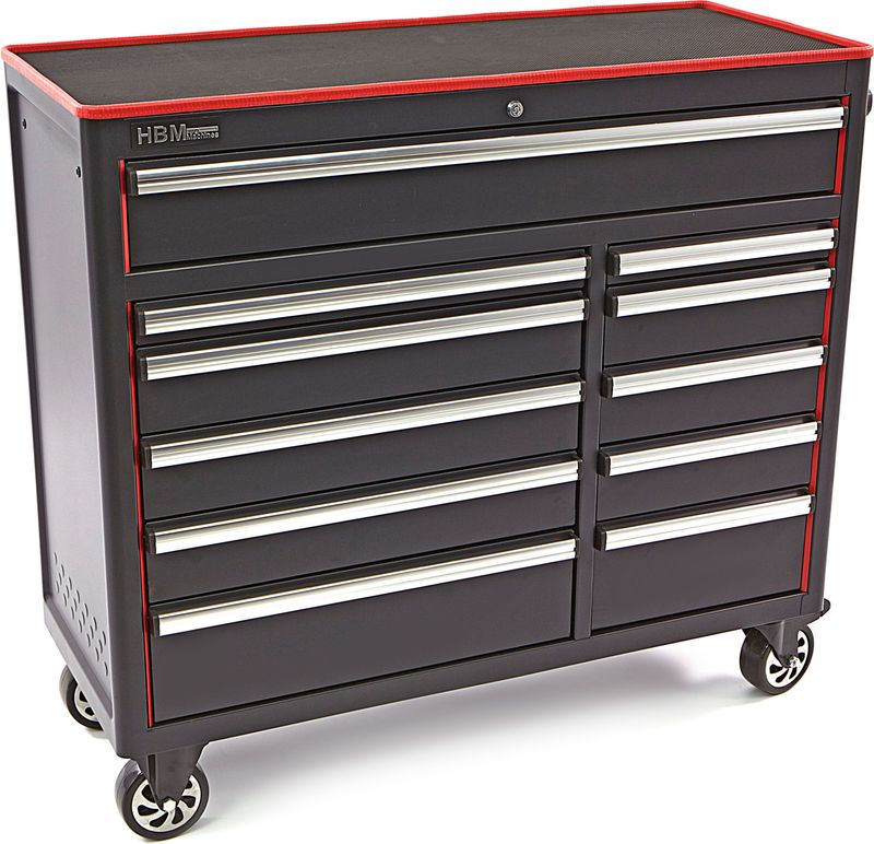 Gereedschapswagen - 11 Laden - Robuust - Kogelgelagerde Ladegeleiders