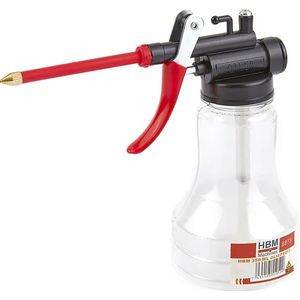 HBM - Oliespuit - Transparant - 350 ML - Buigbaar Mondstuk