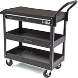 Deluxe 3 Laags Universele Gereedschapswagen Met La en Rek