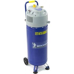 MICHELIN 50 Liter verticale 2 PK olieloze direct aangedreven compressor