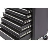 HBM - Gereedschapswagen - Zwart - 7 Laden - 66 cm