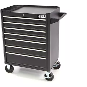 HBM gereedschapswagen 5 laden, 62 cm, grijs HBM gereedschapswagen 5 laden, 62 cm, grijs