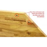 HBM - Massief Houten Werkblad - Gereedschap - Werkplaatsinrichting