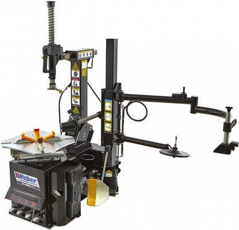 Weberwerke - Profi Bandendemonteermachine - HEAVY DUTY - Met Hulparm