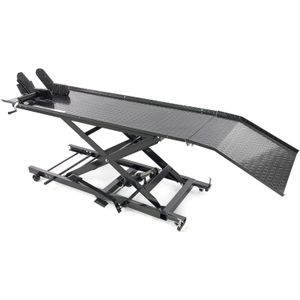 HBM 200kg motorheftafel – hydraulisch, verstelbaar, antislip platform