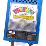 HBM - Professionele Accu Tester - 100 AMP - 6-12 V - Analoge Aflezing