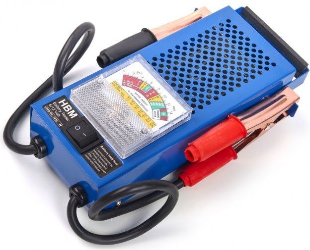 HBM - Professionele Accu Tester - 100 AMP - 6-12 V - Analoge Aflezing