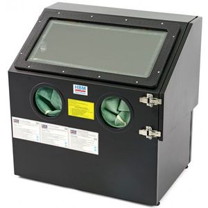 HBM SBC 110 Straalcabine - ZWART