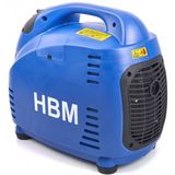 HBM 1500 Watt Inverter Generator, Aggregaat Met 72 cc Benzinemotor 230V / 12V