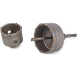 2 Delige gatzagenset, dozenborenset 60 - 80mm met SDS-opname