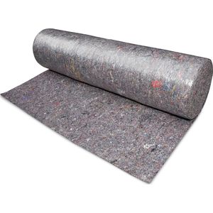 HBM - Stucloper Vilt - Vloerbescherming - 50 Meter - Polyethyleen - Vloeistofdicht