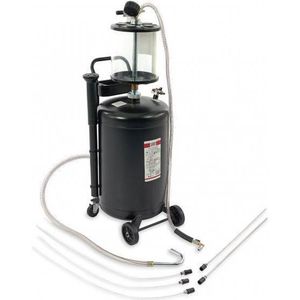 HBM - 70 Liter Olie Opvangsysteem - Olie Afzuiger - RVS