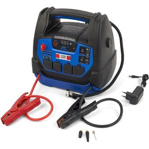 Professionele Auto Startbooster, Jumpstarter Accu Booster, 230 V, 12 V, 22 Ah