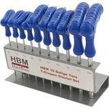HBM 10-delige TORX T-grepen sleutel set