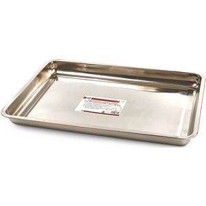 HBM Ölauffangwanne aus Edelstahl, Ölauffangwanne 600 x 400 x 48 mm.