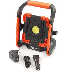 2800 Lumen IP 54 Professionele Oplaadbare LED Bouwlamp Met Powerbank Functie