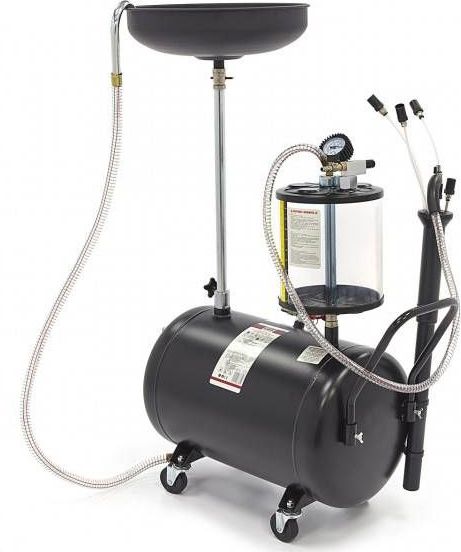 70 Liter Olie opvangsysteem / Olie Afzuiger, Olie Remover Extra Laag