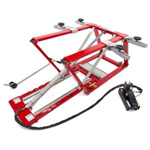 HBM 2500 Kg. Poetsbru - Autobru - Bandenbru - Verstelbaa - Extra Laag