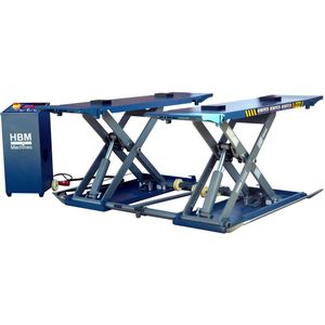HBM - 3 Ton PROFI - Autopoetsbrug - 400 Volt - Hefcapaciteit 3000 kg - Maximale hefhoogte 1000 mm