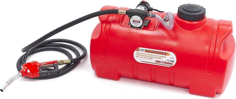 Elektrische Diesel- en Stookoliepomp - 100 Liter - Polypropyleen - 12 Volt