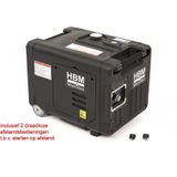 HBM 4000 Watt Inverter Generator, Aggregaat Met 223 cc Benzinemotor 2 x 230 V / 2 x 12 V