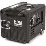 HBM 4000 Watt Inverter Generator, Aggregaat Met 223 cc Benzinemotor 2 x 230 V / 2 x 12 V