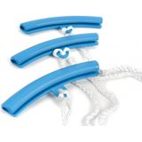 HBM - 13-delige Bandenlichters en Velgbeschermers Set - Kleur: Zwart - Materiaal: Kunststof